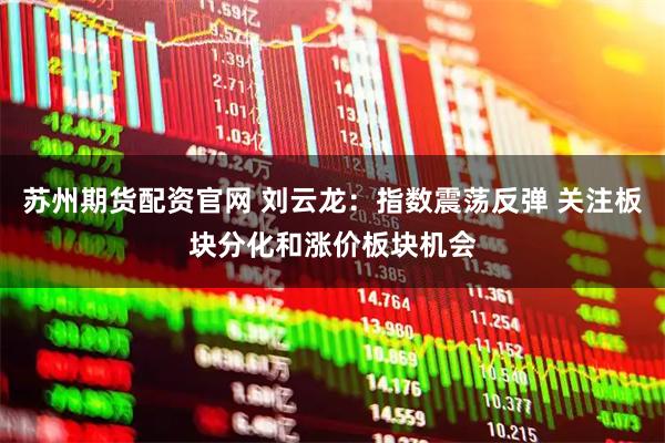 苏州期货配资官网 刘云龙：指数震荡反弹 关注板块分化和涨价板块机会